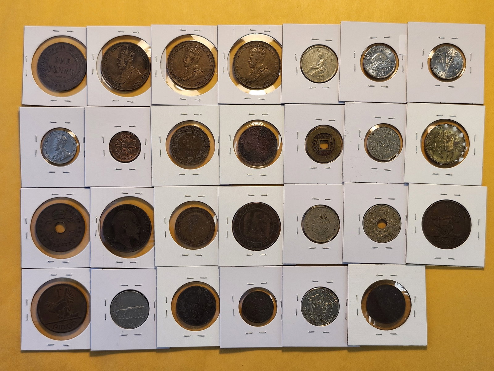 Twenty-Seven Assorted World Coins - 6