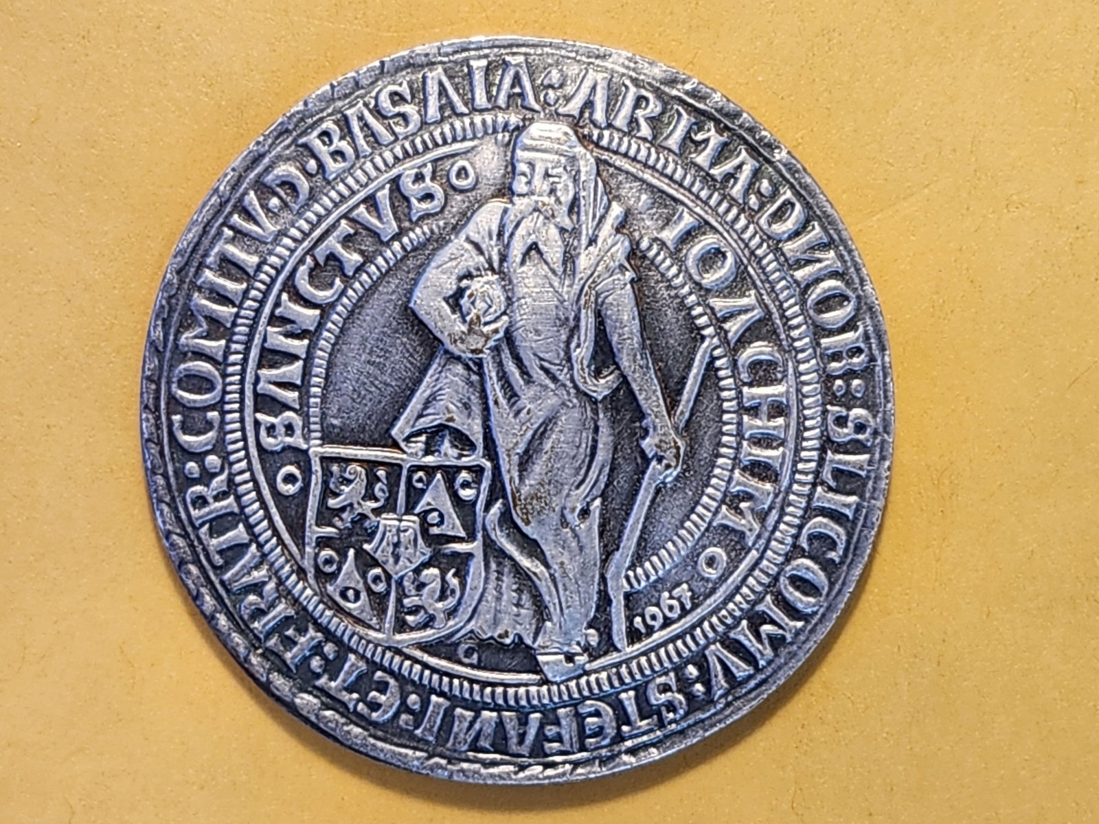 1967 Counts of Schlick 1520 Joachimsthaler Restrike (1 of 4)