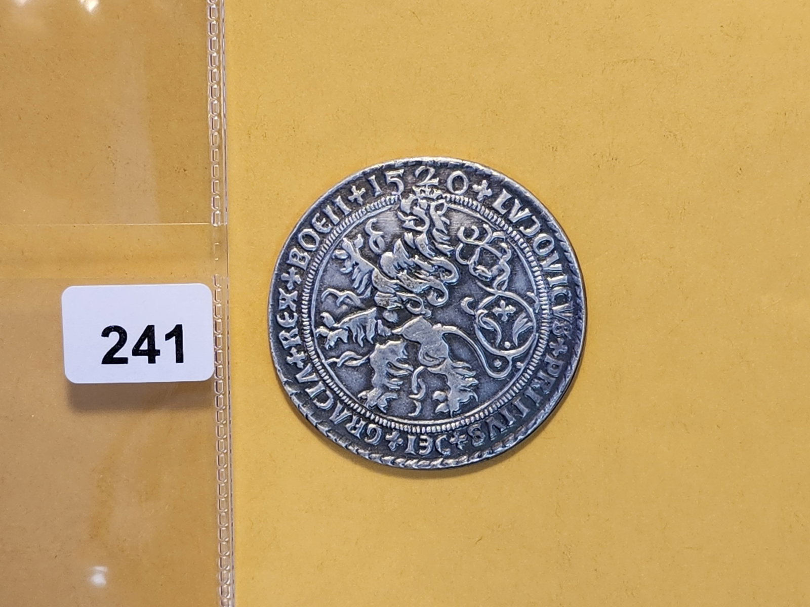 1967 Counts of Schlick 1520 Joachimsthaler Restrike - 3