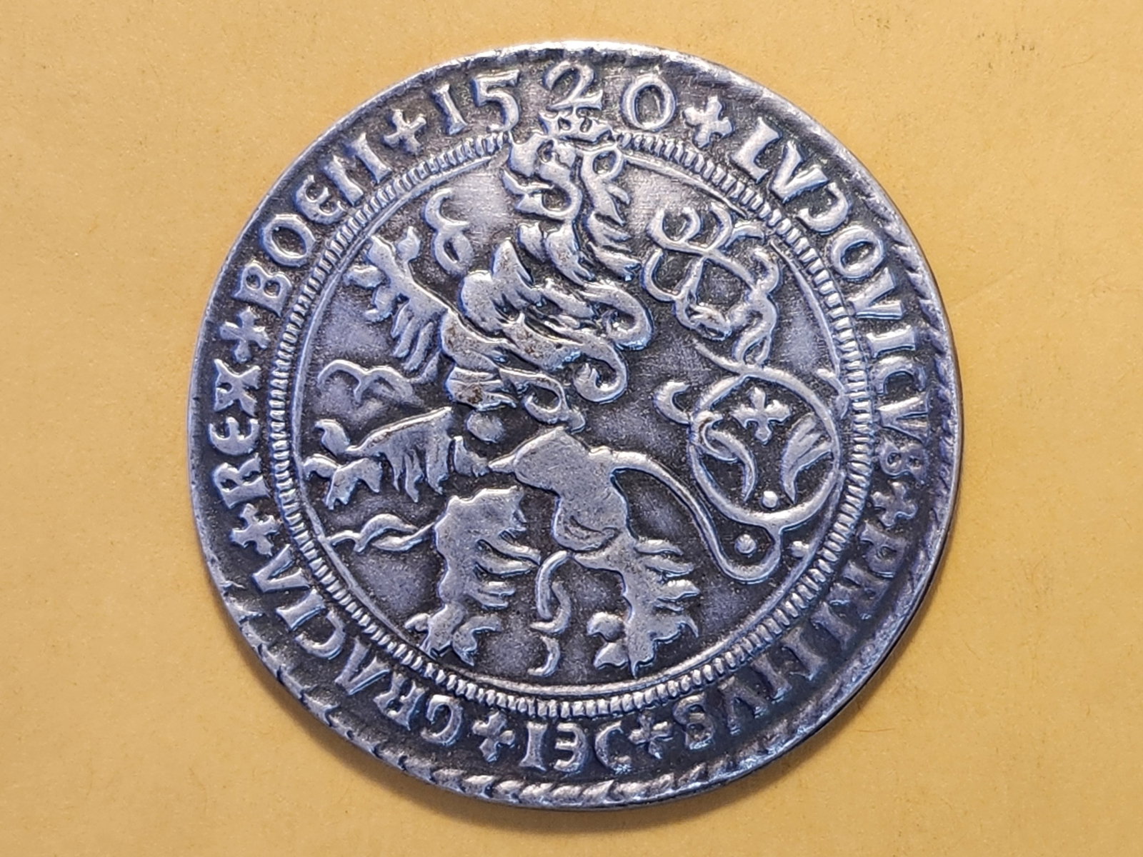 1967 Counts of Schlick 1520 Joachimsthaler Restrike - 4