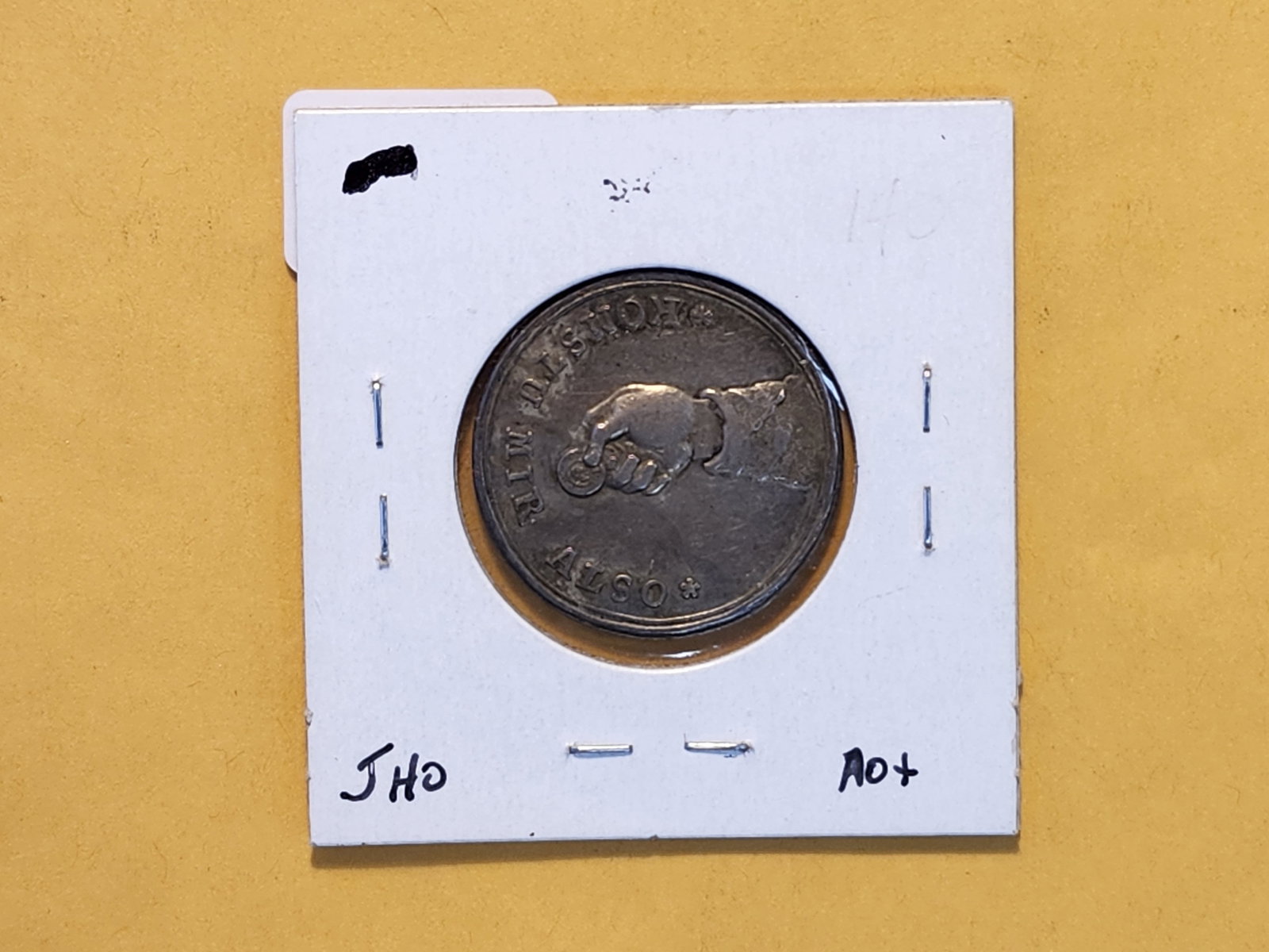 1708 Free Hanseatic city of Hamburg Satirical Silver Medal - 3