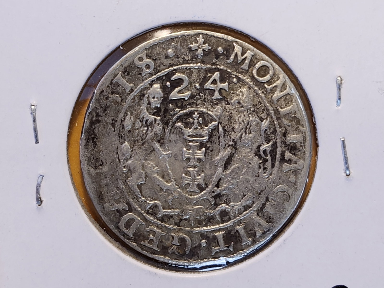 1624 Danzig Silver Ort - 4