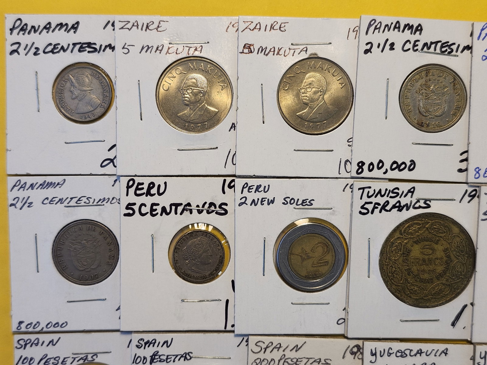 Thirty-One Mixed World Coins - 2