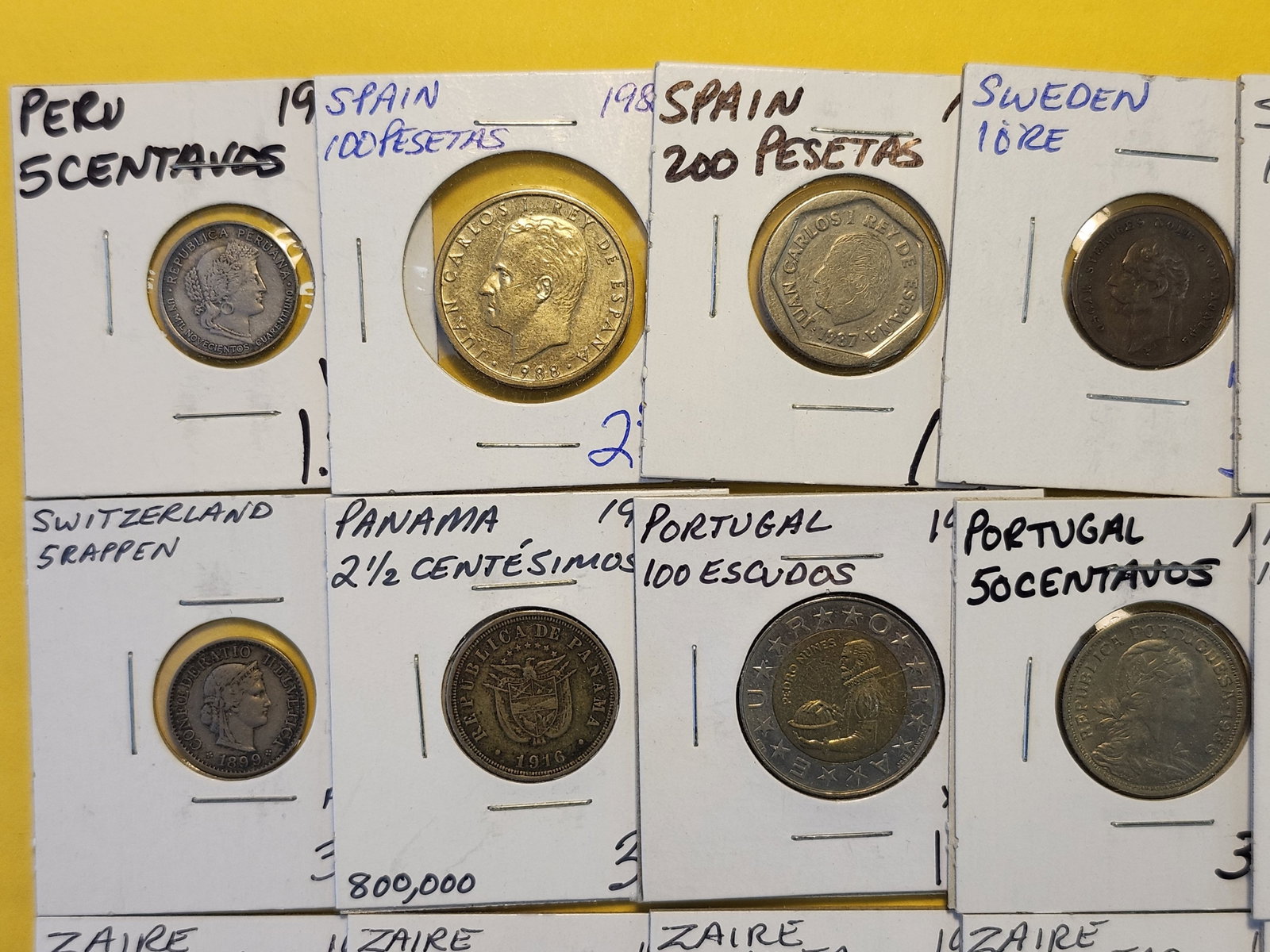 Thirty-One Mixed World Coins - 2