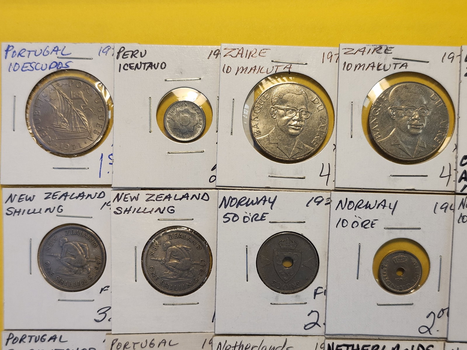 Thirty-Two Mixed World Coins - 2
