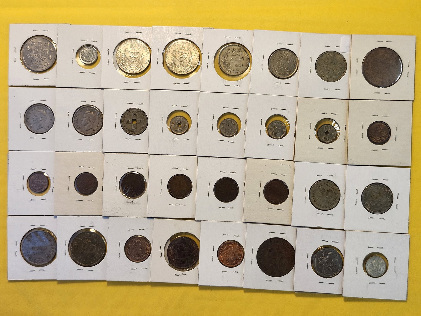 Thirty-Two Mixed World Coins - 6