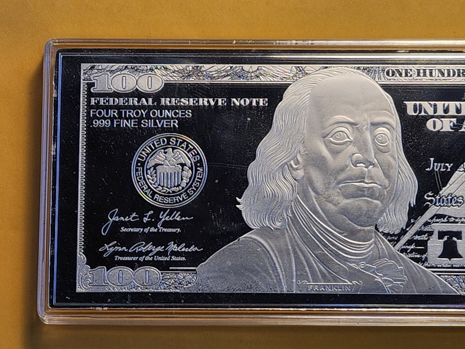2024 Franklin Silver $100 Note - 2