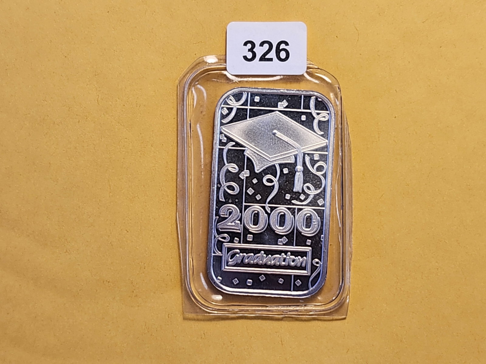 One Troy Ounce .999 Fine Silver Proof Art Bar - 2