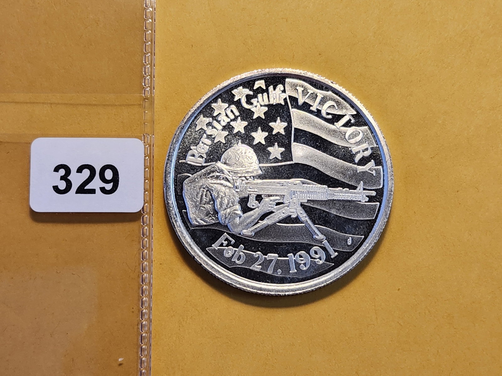 One Troy Ounce .999 Fine Silver Proof Art Round - 2