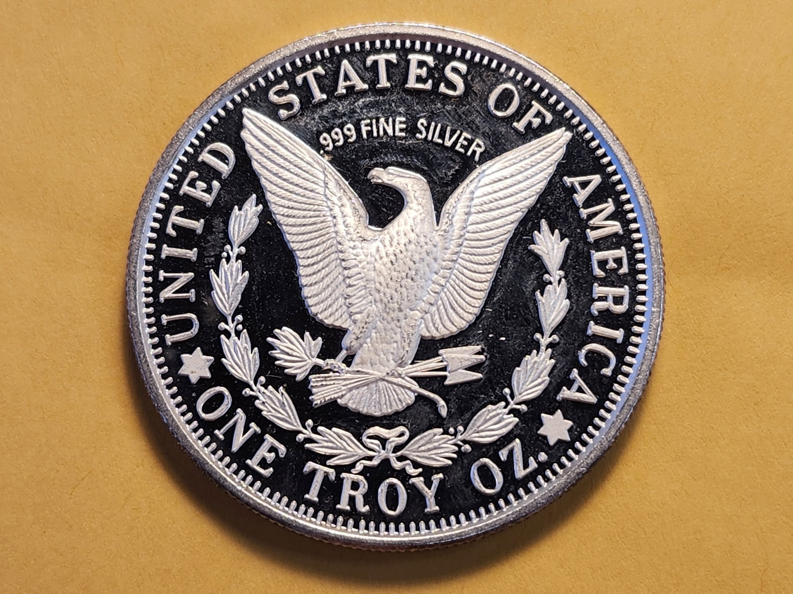 One Troy Ounce .999 Fine Silver Proof Art Round - 4