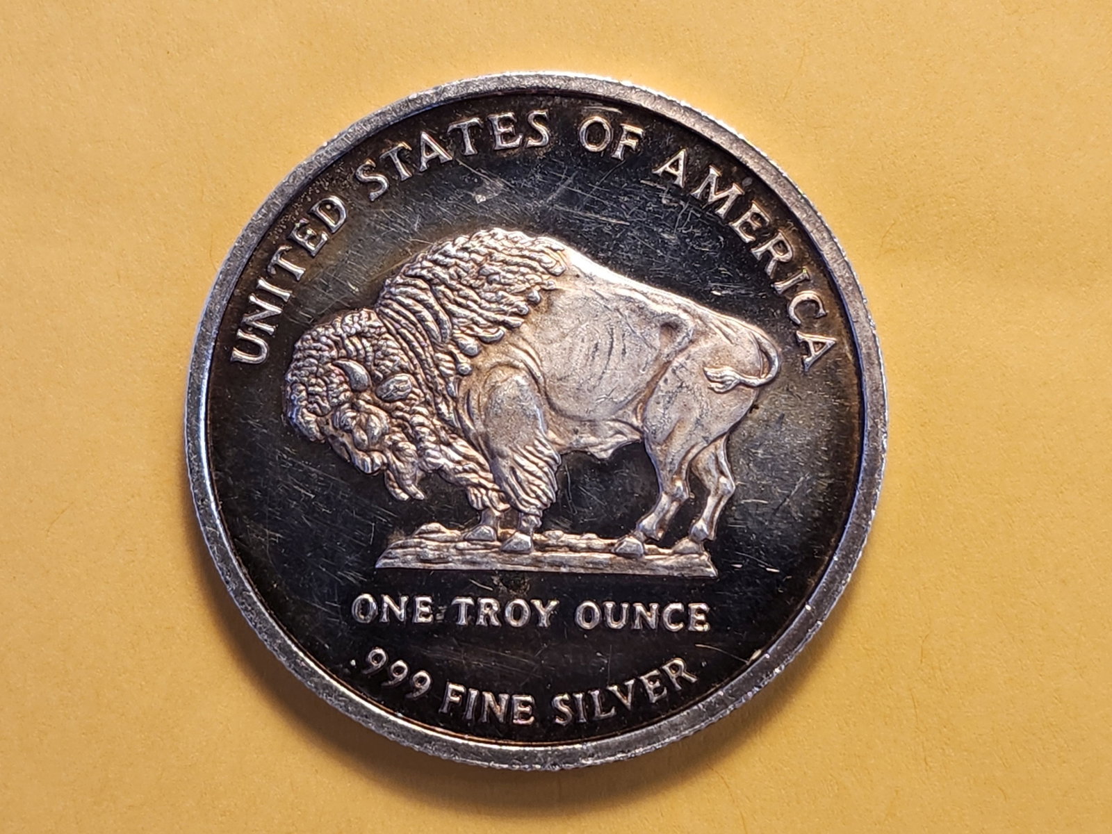 One Troy Ounce .999 Fine Silver Proof Art Round - 4