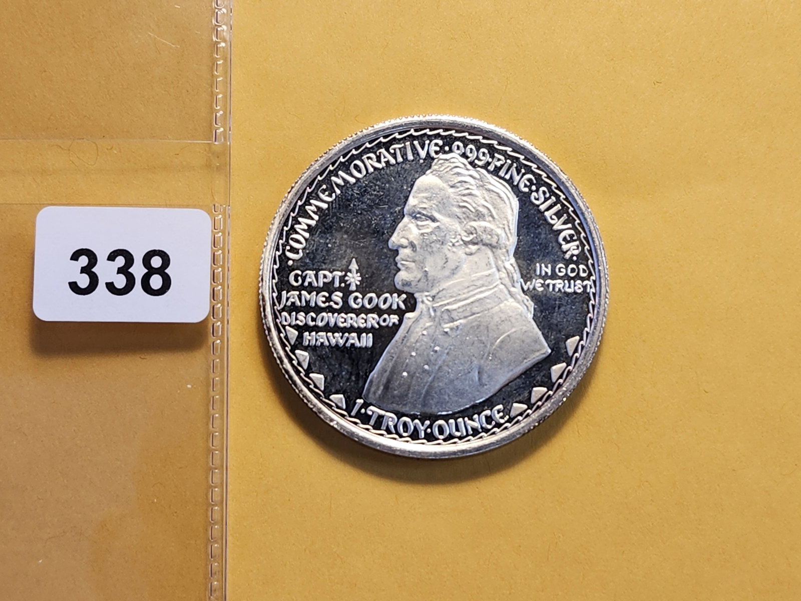 One Troy Ounce .999 Fine Silver Proof Art Round - 2