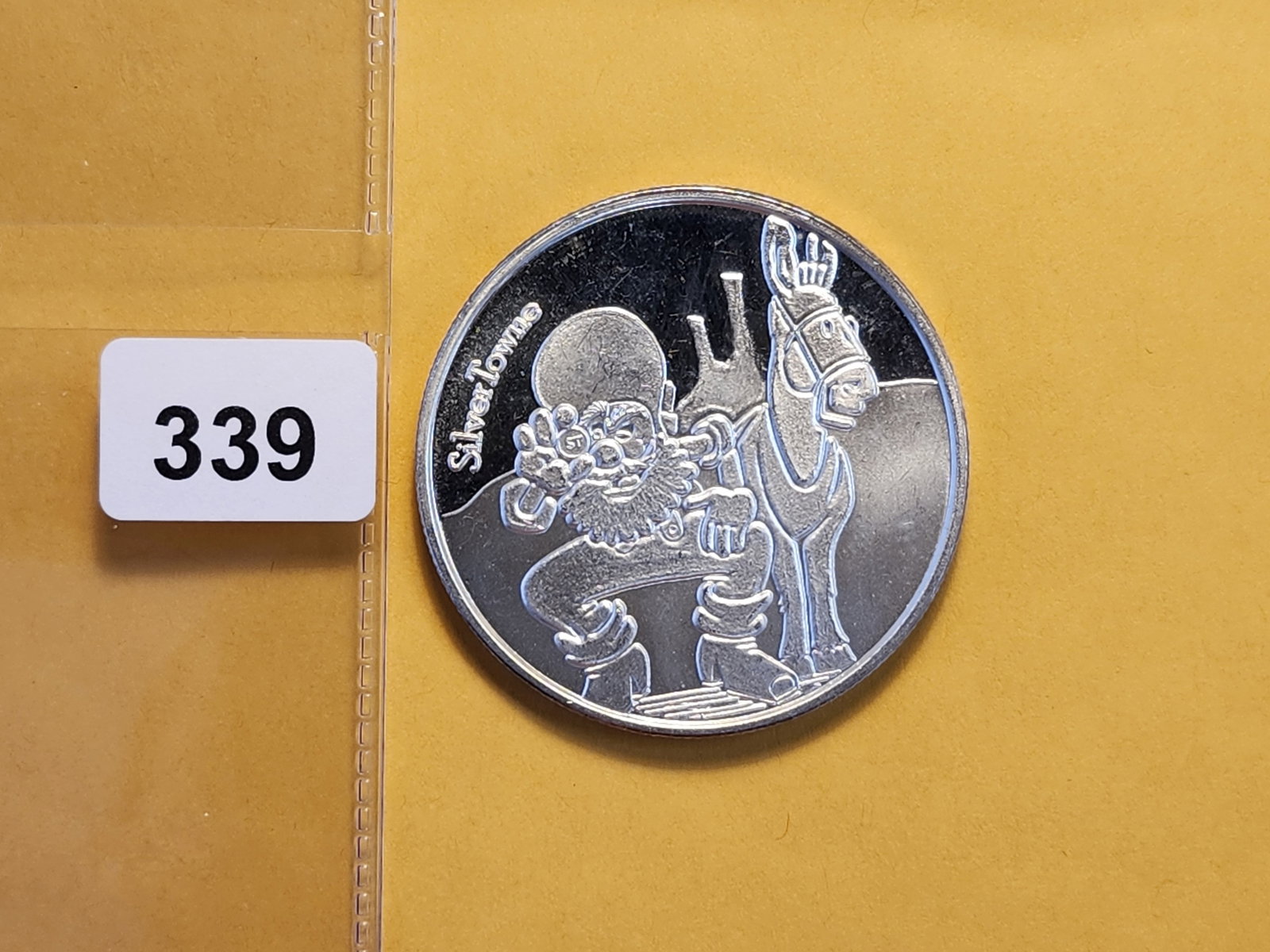 One Troy Ounce .999 Fine Silver Proof Art Round - 2
