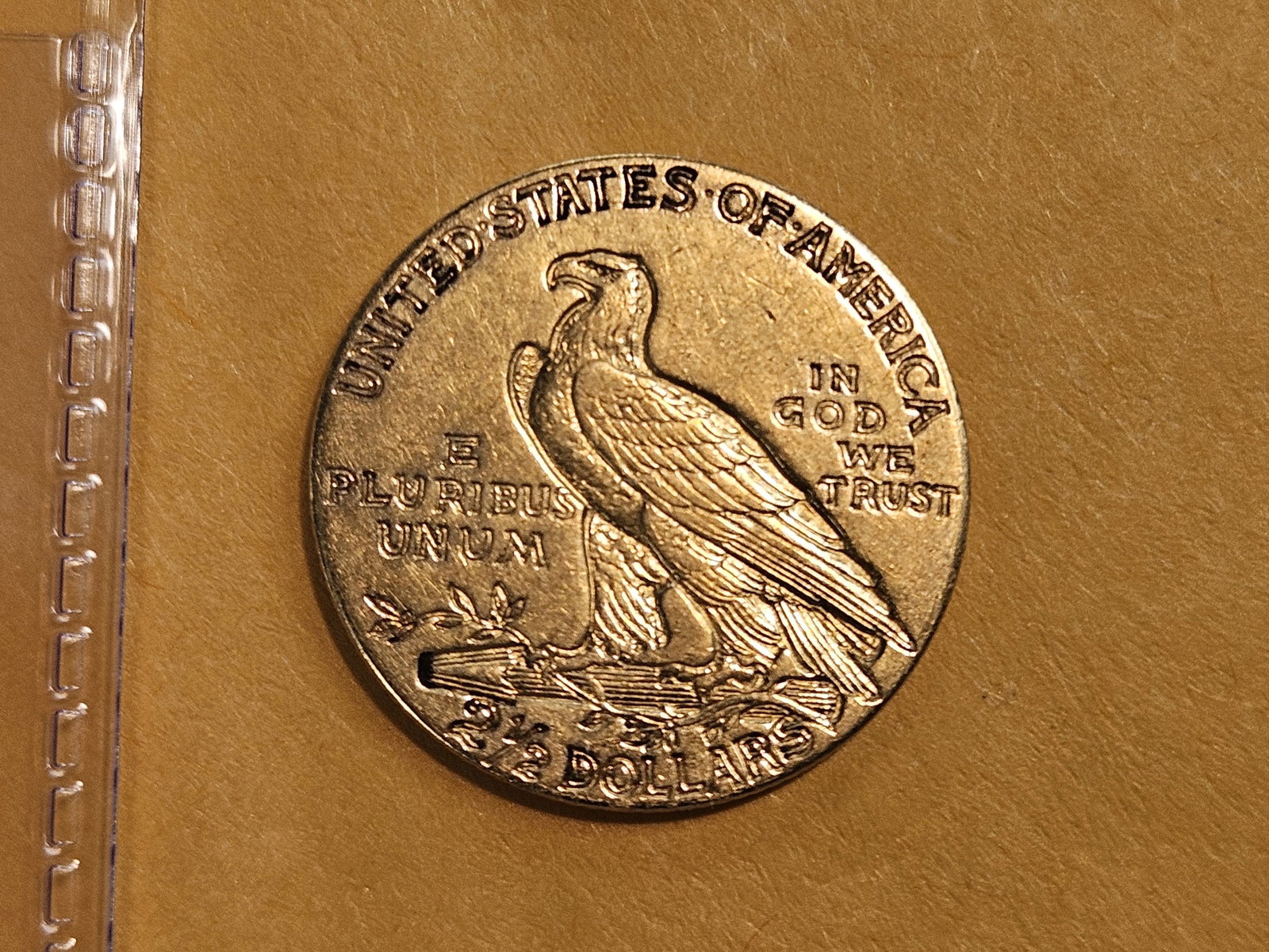 GOLD! Brilliant 1911 Indian Head Gold $2.5 Dollar Quarter Eagle - 3