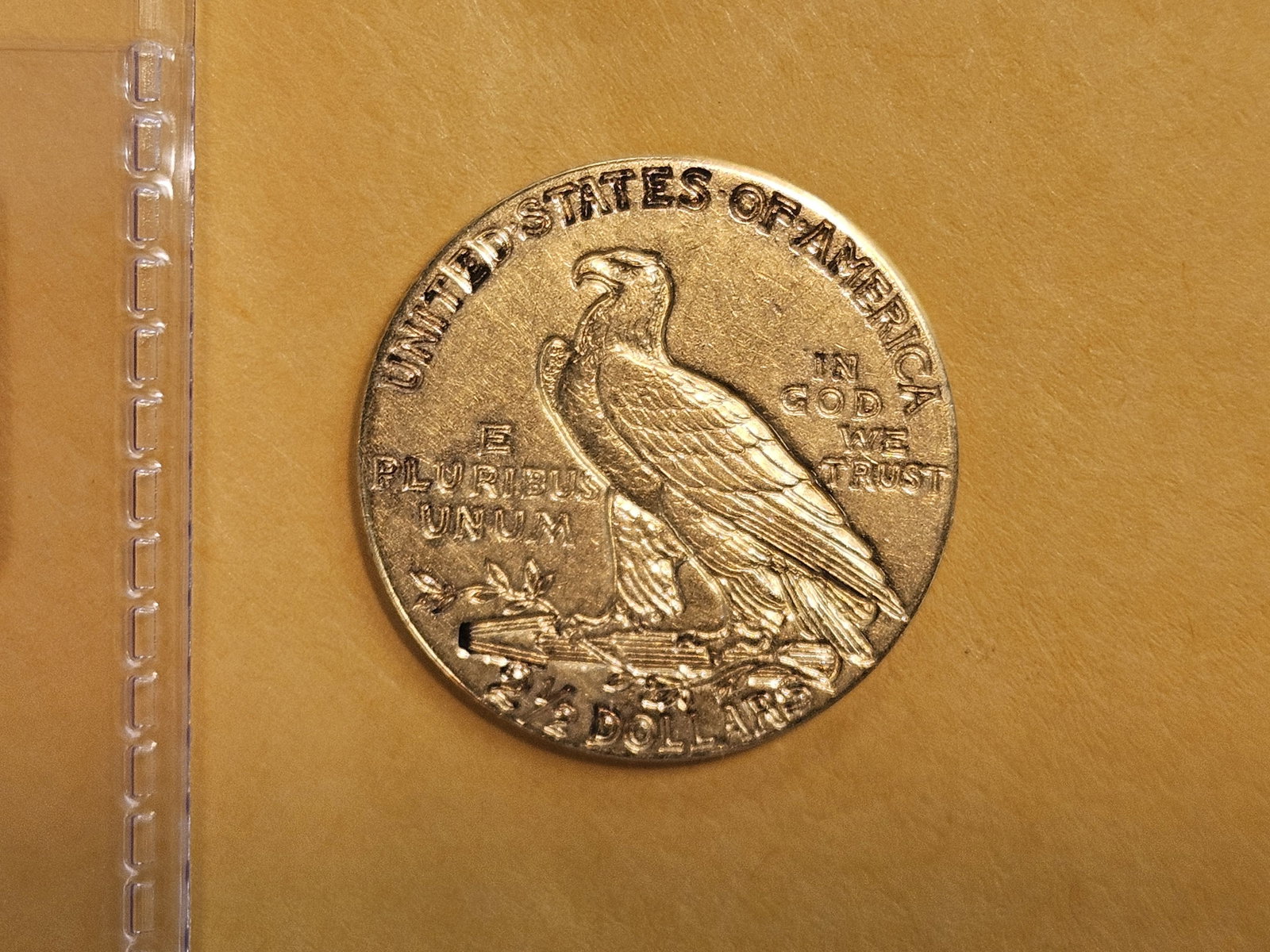GOLD! Brilliant 1911 Indian Head Gold $2.5 Dollar Quarter Eagle - 4