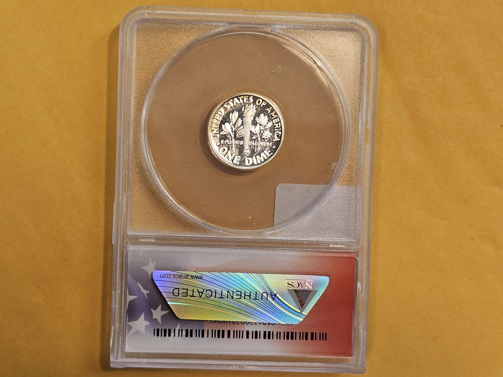 PERFECT! ANACS 2019-S Silver Roosevelt Dime in Proof 70 Deep Cameo - 3