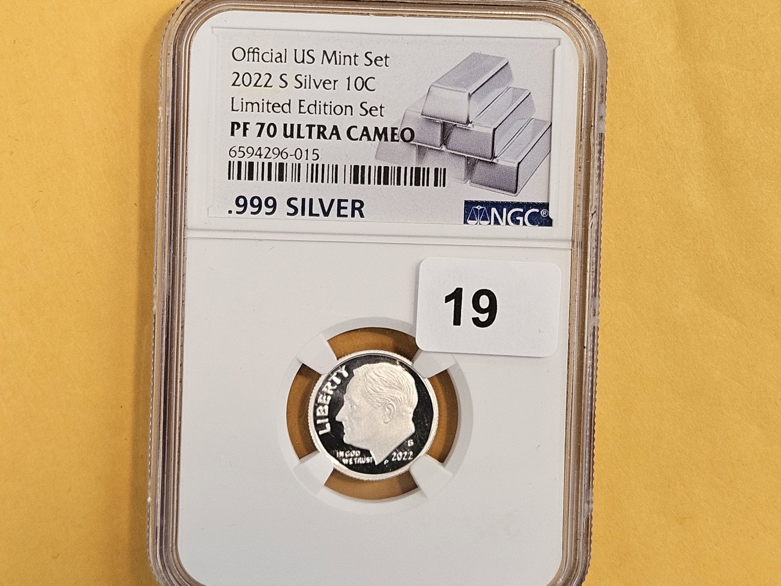 PERFECT! NGC 2022-S SILVER Roosevelt Dime in Proof 70 Ultra Cameo - 2