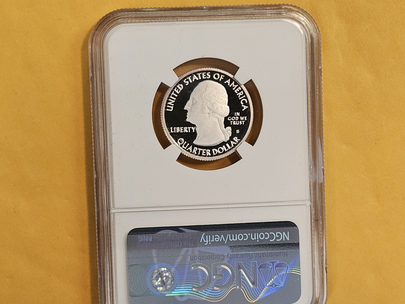 PERFECT! NGC 2020-S SILVER Washington Quarter in Proof 70 Ultra Cameo - 3