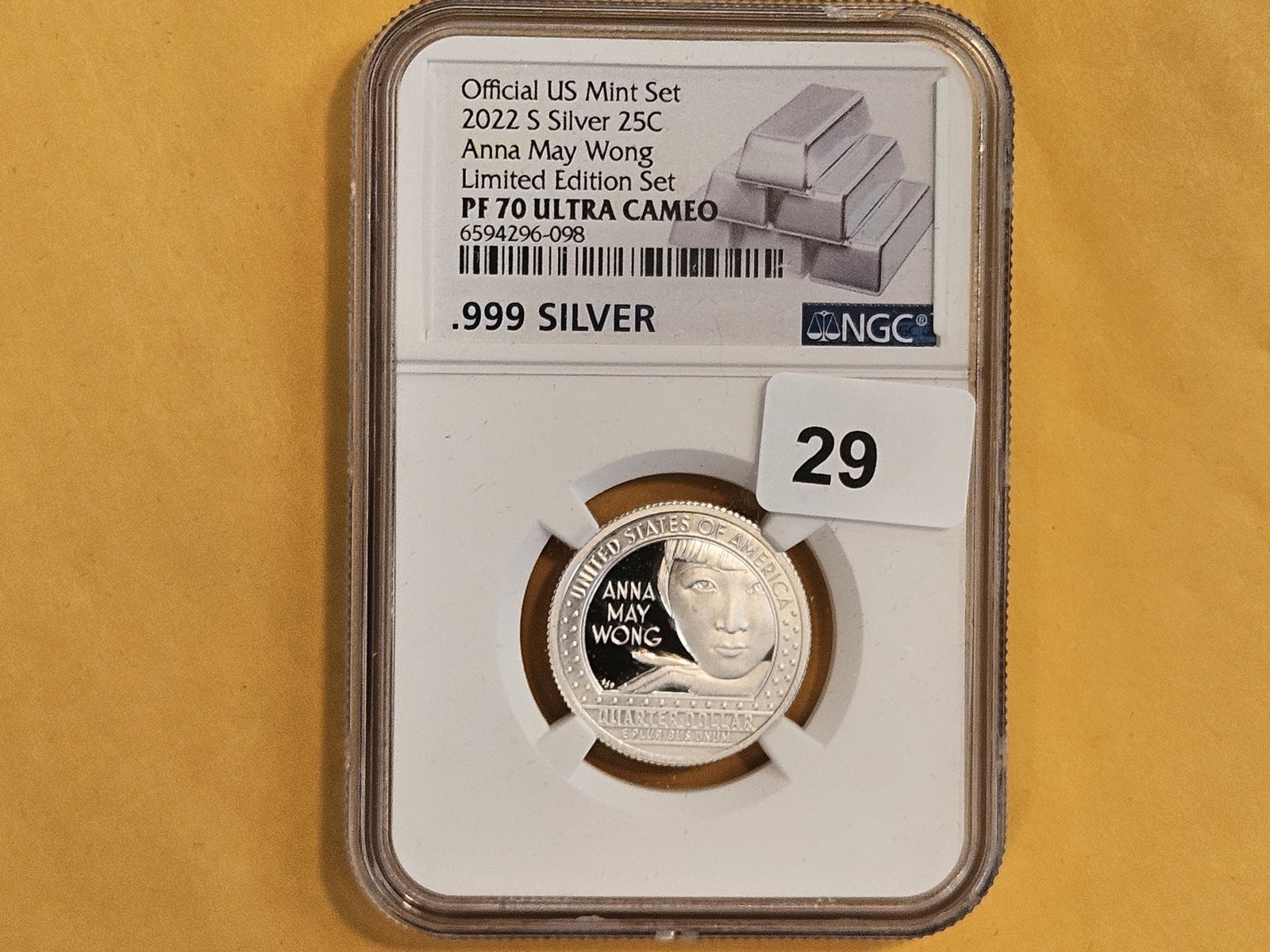 PERFECT! NGC 2022-S SILVER Washington Quarter in Proof 70 Ultra Cameo - 2