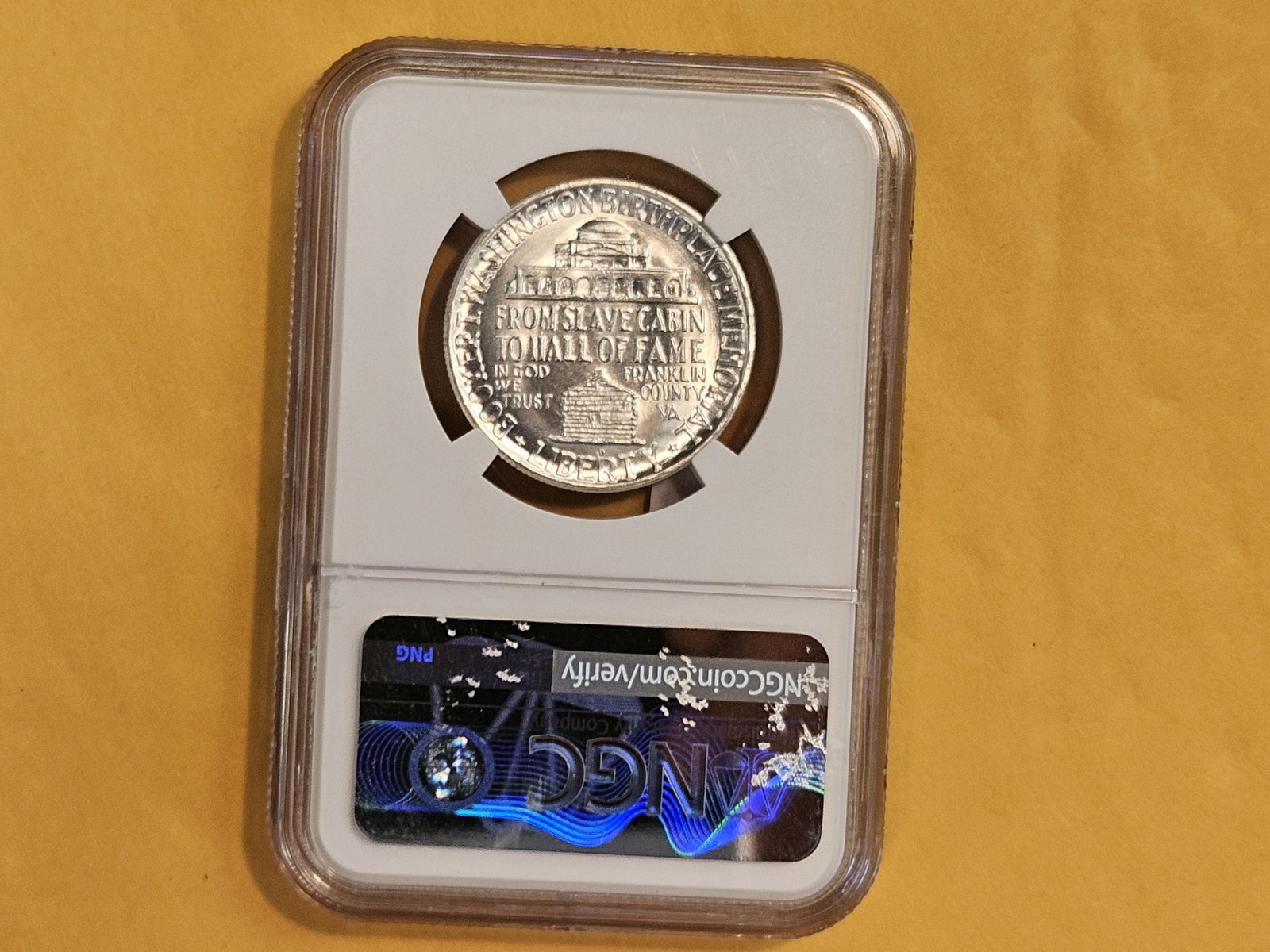 GEM! NGC 1950-D Commemorative silver Half Dollar in Mint State 65 - 3