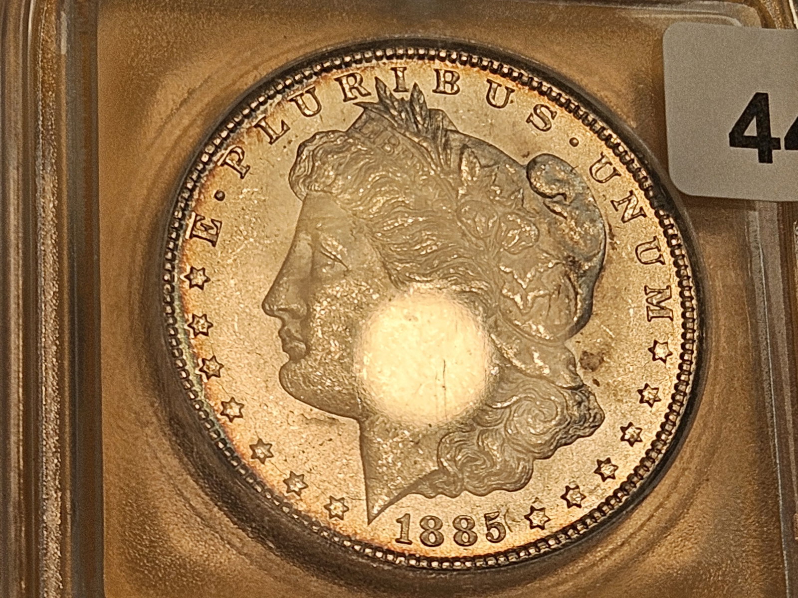 ** KEY DATE ** ICG 1885-CC Morgan Dollar in Mint State 64 - 3