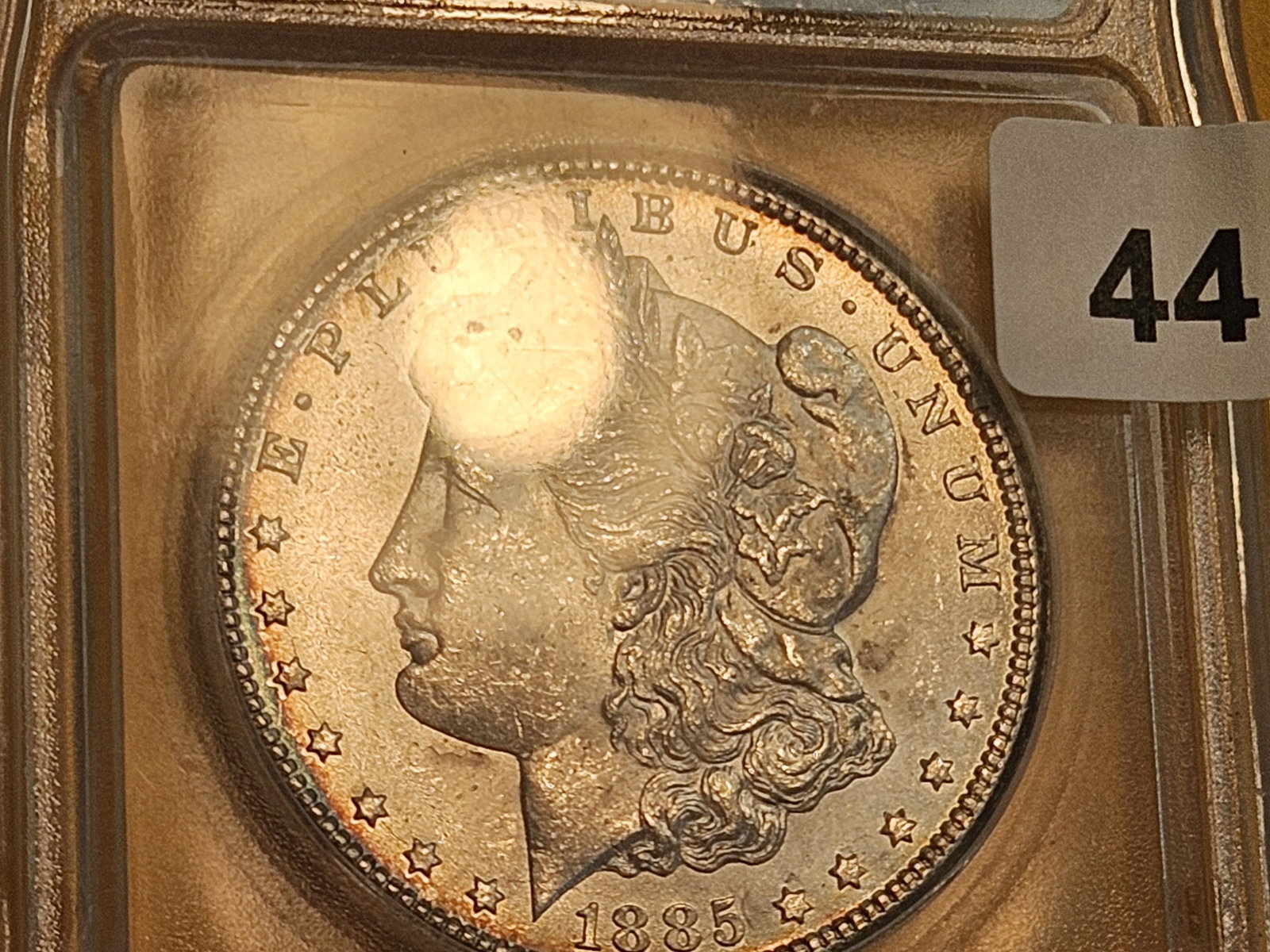 ** KEY DATE ** ICG 1885-CC Morgan Dollar in Mint State 64 - 4