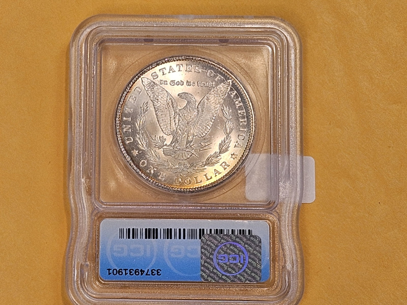 ** KEY DATE ** ICG 1885-CC Morgan Dollar in Mint State 64 - 7