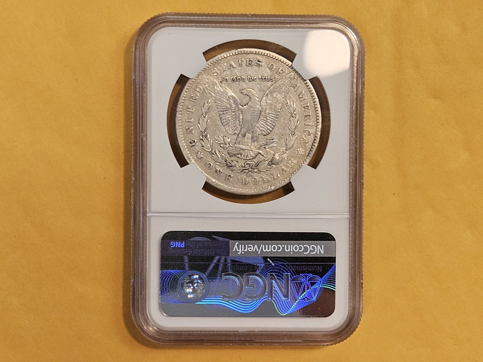** KEY DATE ** NGC 1878-CC Morgan Dollar in Very Fine - details - 3