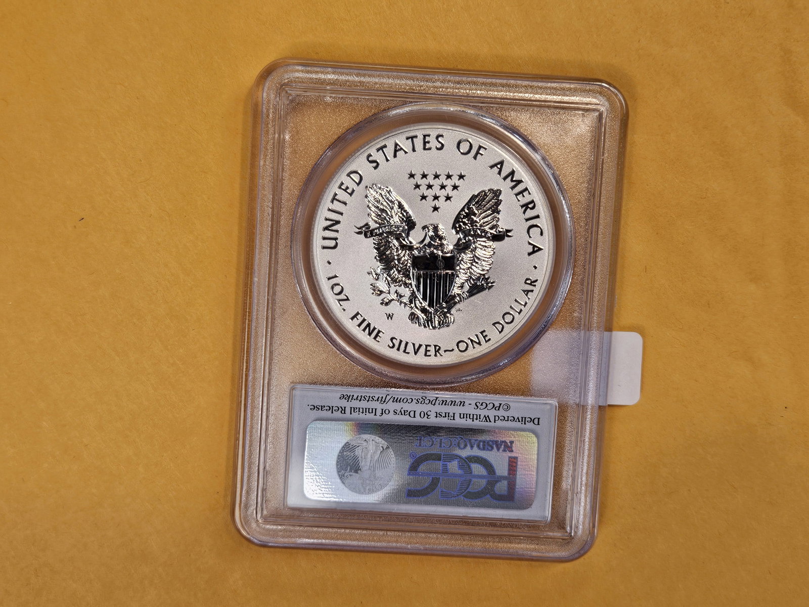 PERFECT! PCGS 2013-W American Silver Eagle in Proof 70 REVERSE PROOF - 2