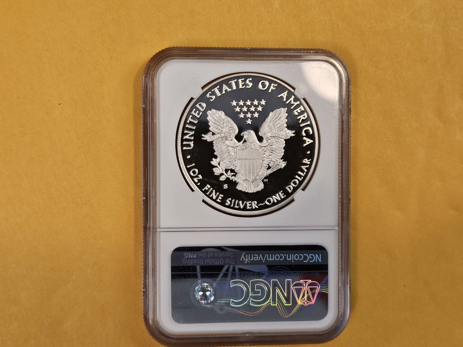 PERFECT! NGC 2018-S American Silver Eagle in Proof 70 Ultra Cameo - 2