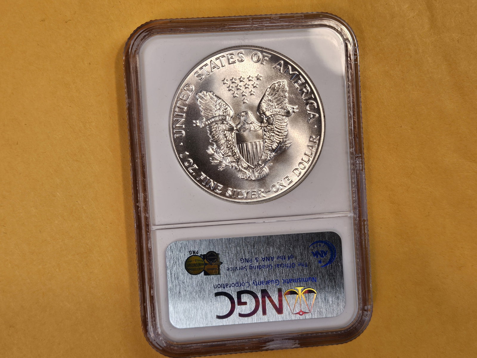 KEY DATE! NGC 1986 American Silver Eagle in Mint State 69 - 2