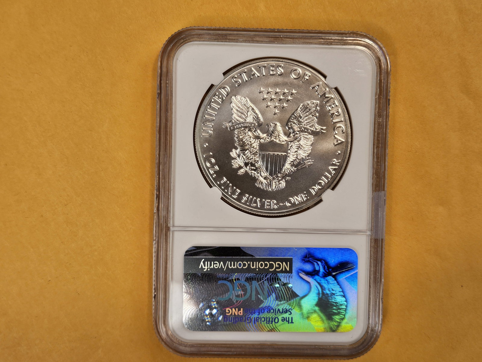 PERFECT! NGC 2017 American Silver Eagle in Mint State 70 - 2