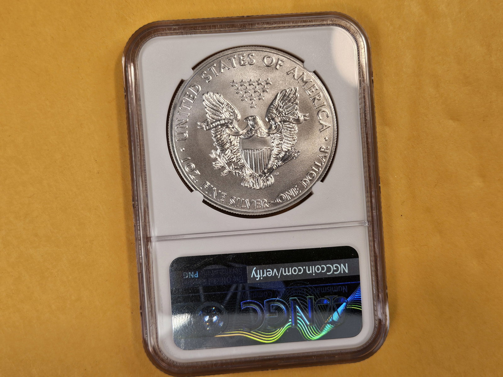 PERFECT! NGC 2015 American Silver Eagle in Mint State 70 - 2