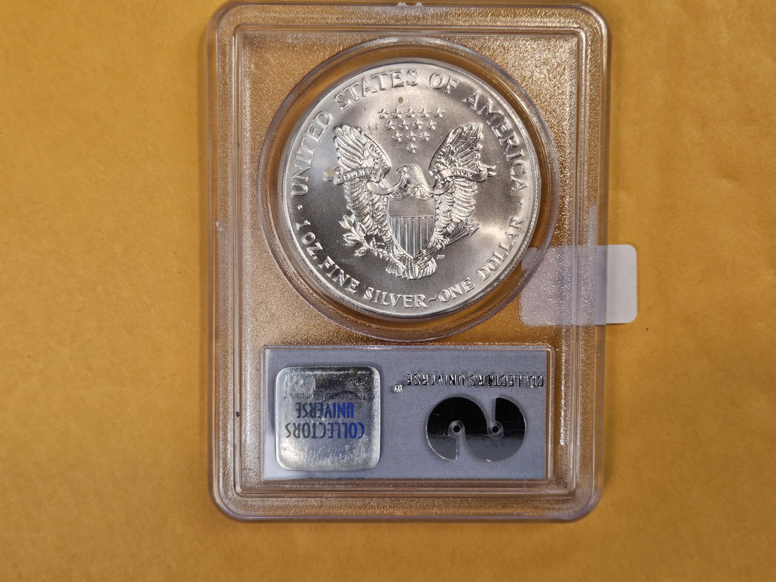* World Trade Center Ground Zero Recovery American Silver Eagle - 2
