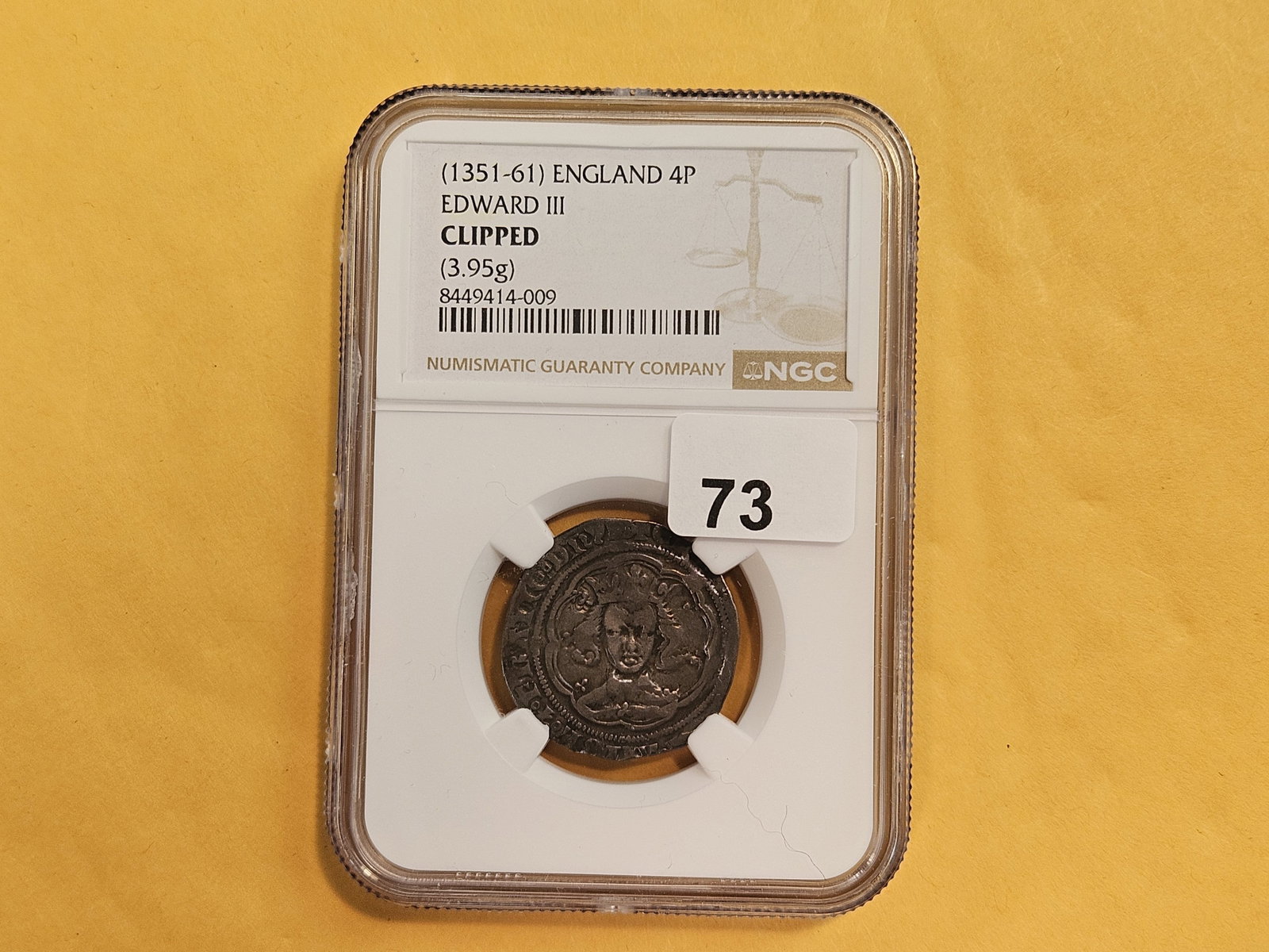 * NGC 1351 - 1361 England silver 4 pence - 2