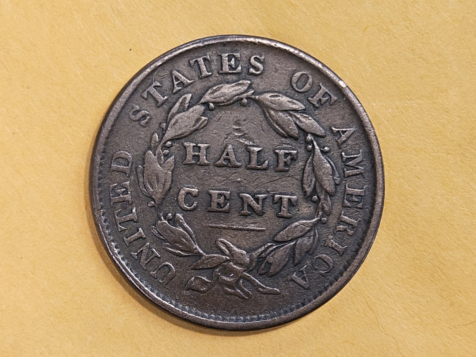 1835 Classic Head Half Cent in Very Fine - 6