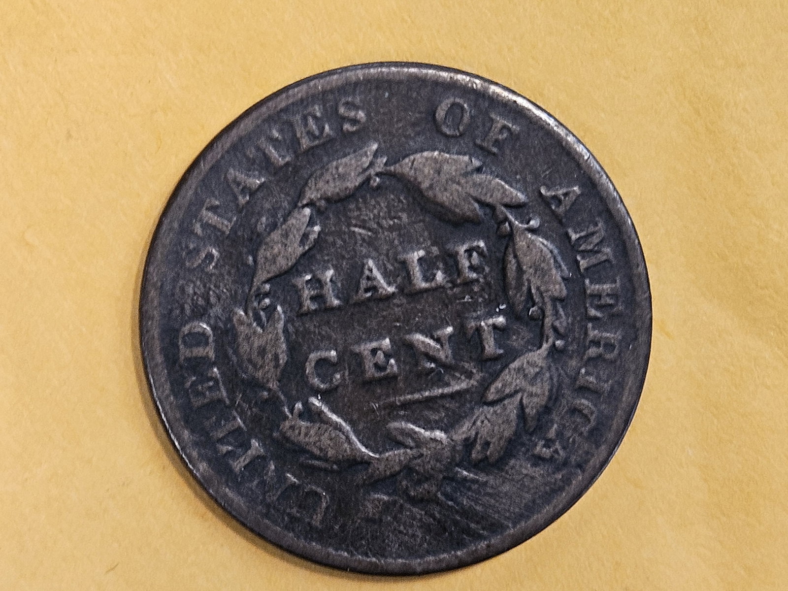 1825 Classic Head Half Cent in Very Good - 5