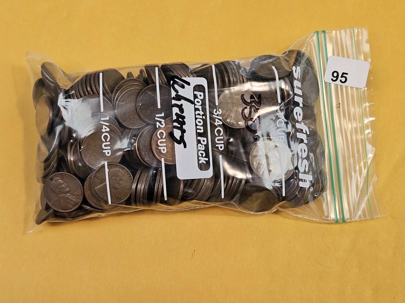 THREE HUNDRED Fifty Wheat cents: From dealer. Unsearched by us.