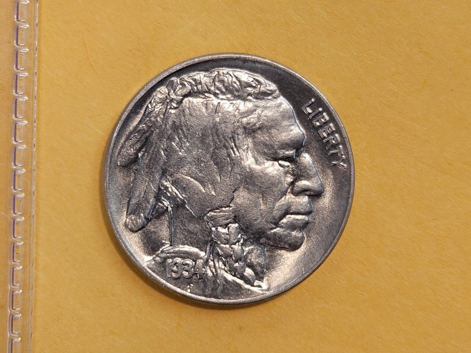 GEM Brilliant Uncirculated 1934 Buffalo Nickel - 5