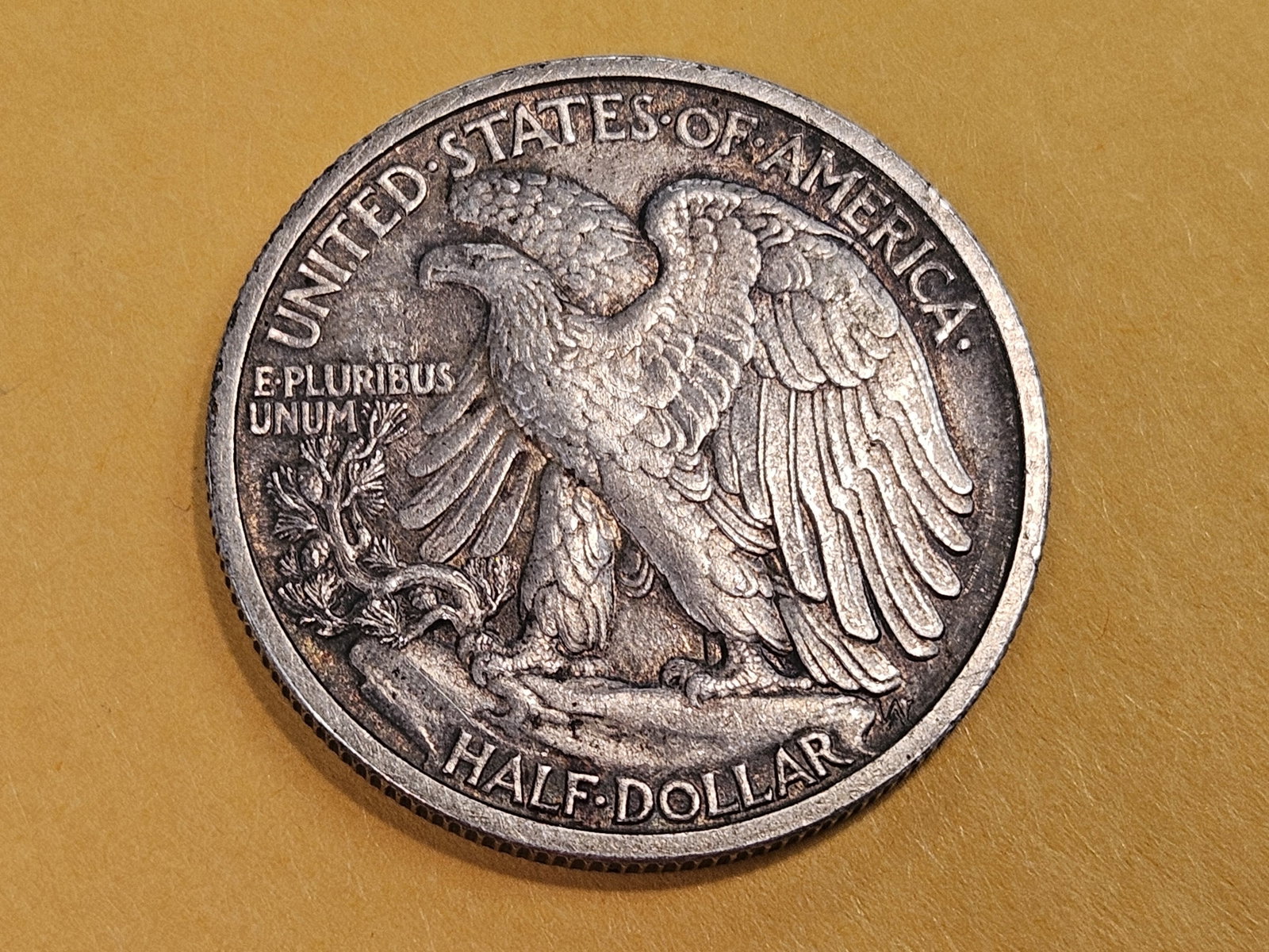 Semi-Key 1916-D Walking Liberty Half Dollar - 5