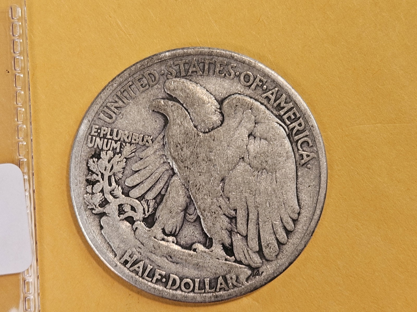 Semi-key 1916 Walking Liberty Half Dollar in Fine - 5