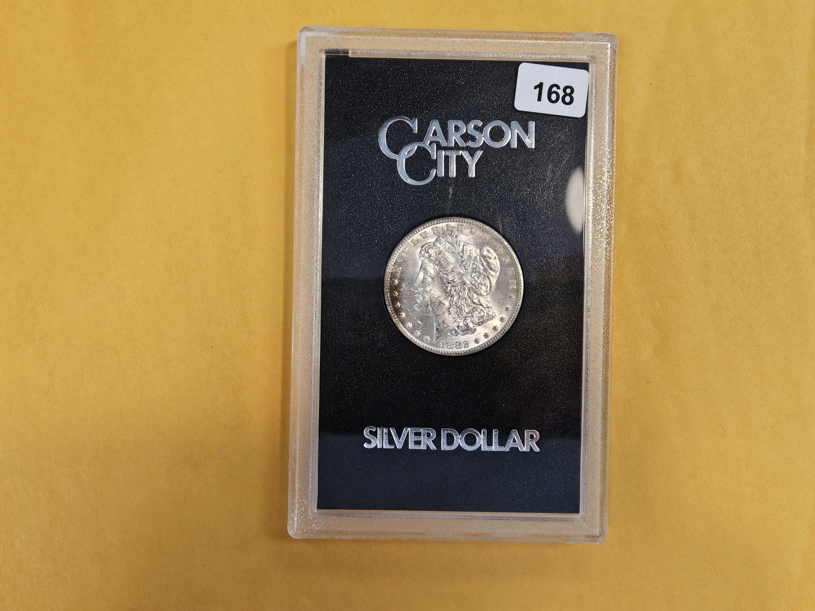 ** KEY DATE ** GSA 1882-CC Morgan Dollar in Choice Brilliant Uncirculated plus - 2