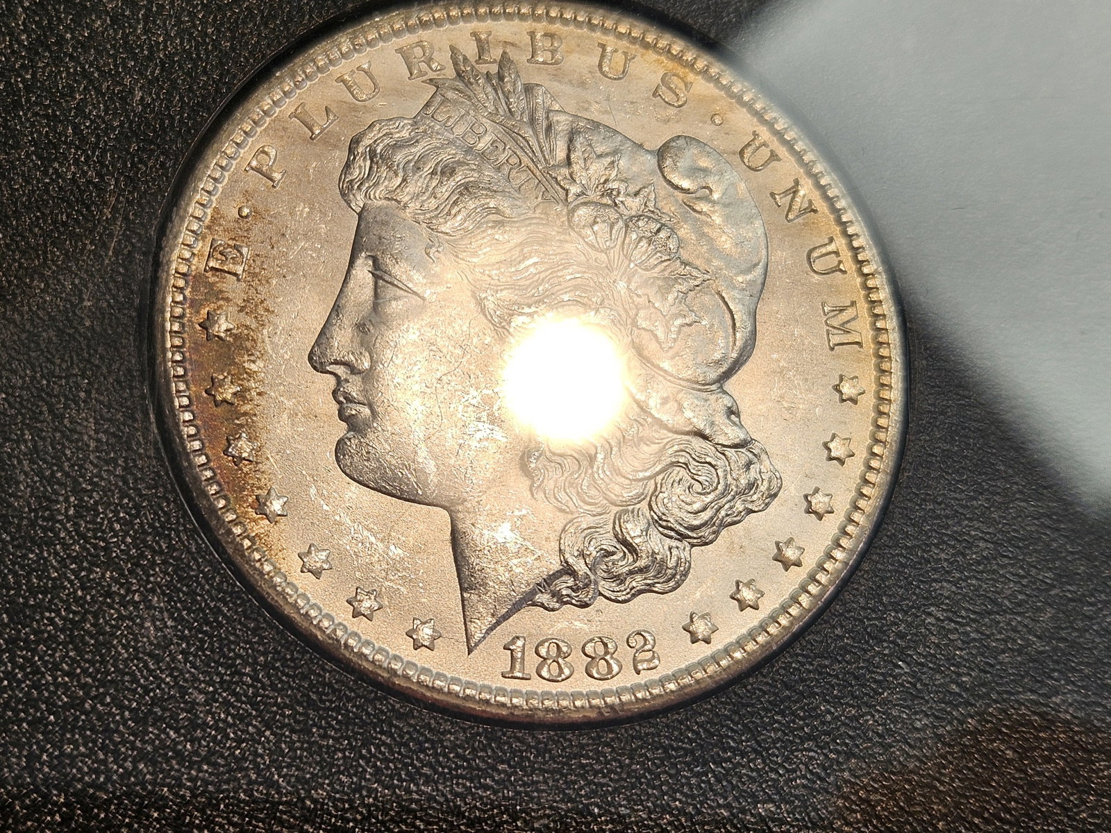 ** KEY DATE ** GSA 1882-CC Morgan Dollar in Choice Brilliant Uncirculated plus - 3