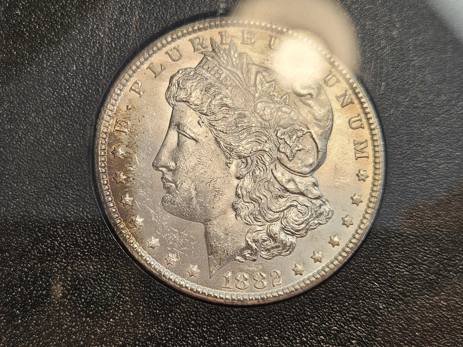 ** KEY DATE ** GSA 1882-CC Morgan Dollar in Choice Brilliant Uncirculated plus - 4