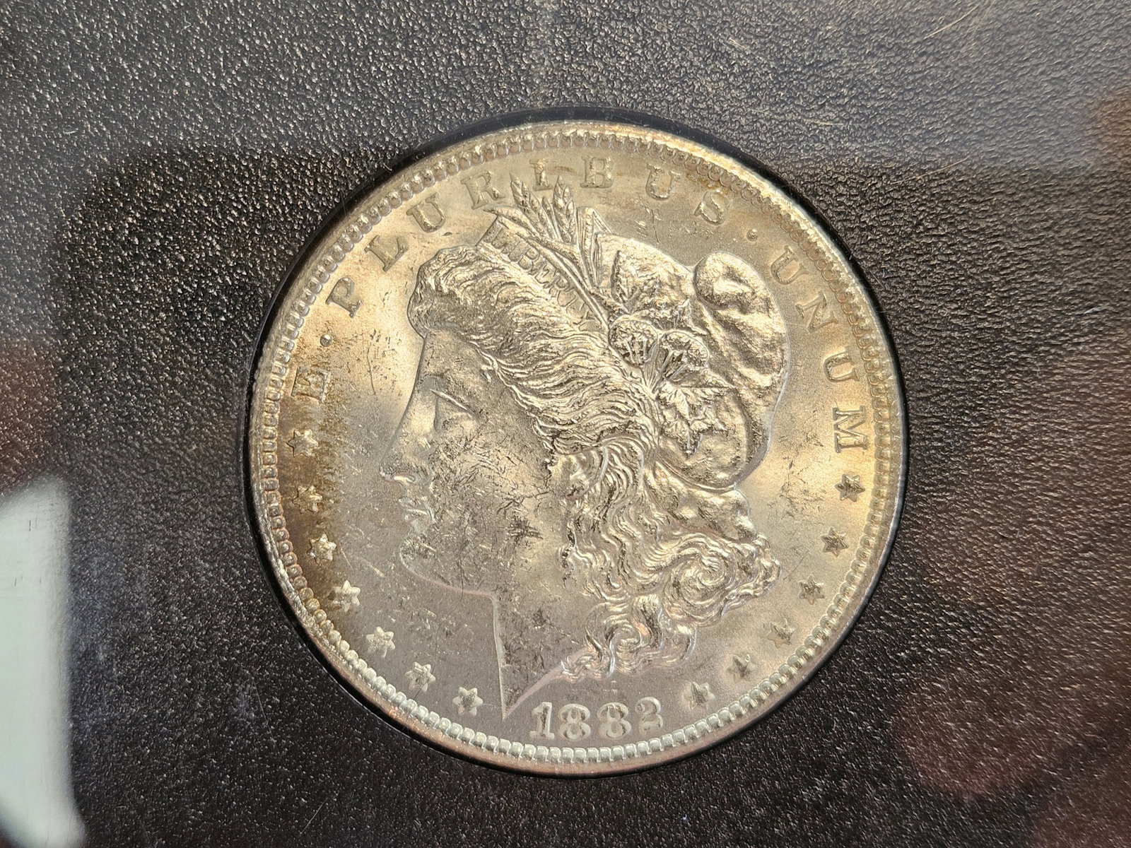 ** KEY DATE ** GSA 1882-CC Morgan Dollar in Choice Brilliant Uncirculated plus - 5