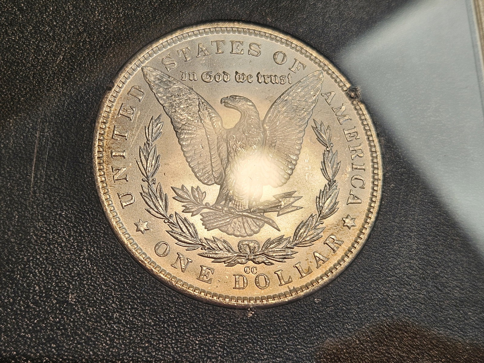 ** KEY DATE ** GSA 1882-CC Morgan Dollar in Choice Brilliant Uncirculated plus - 7