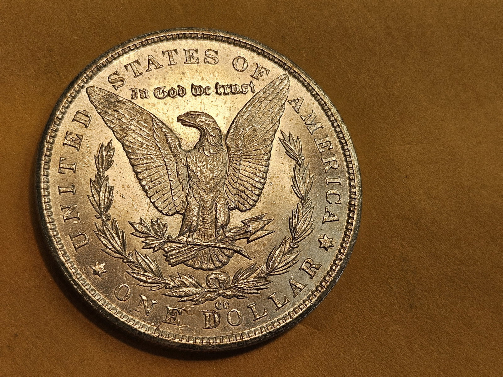 ** KEY DATE ** 1883-CC Morgan Dollar in Very Choice Brilliant Uncirculated - 7