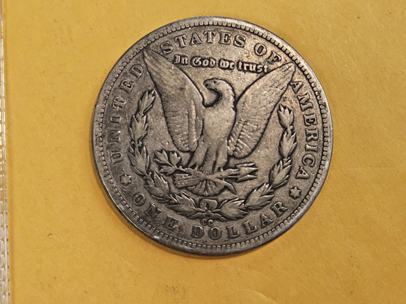 ** KEY DATE ** 1890-CC Morgan Dollar in Fine - 3