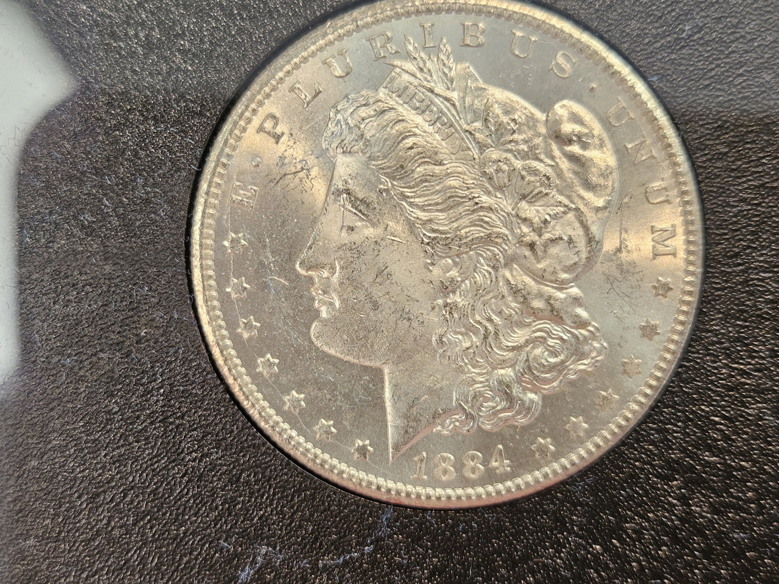 ** KEY DATE ** GSA 1884-CC Morgan Dollar in Choice Brilliant Uncirculated plus - 7