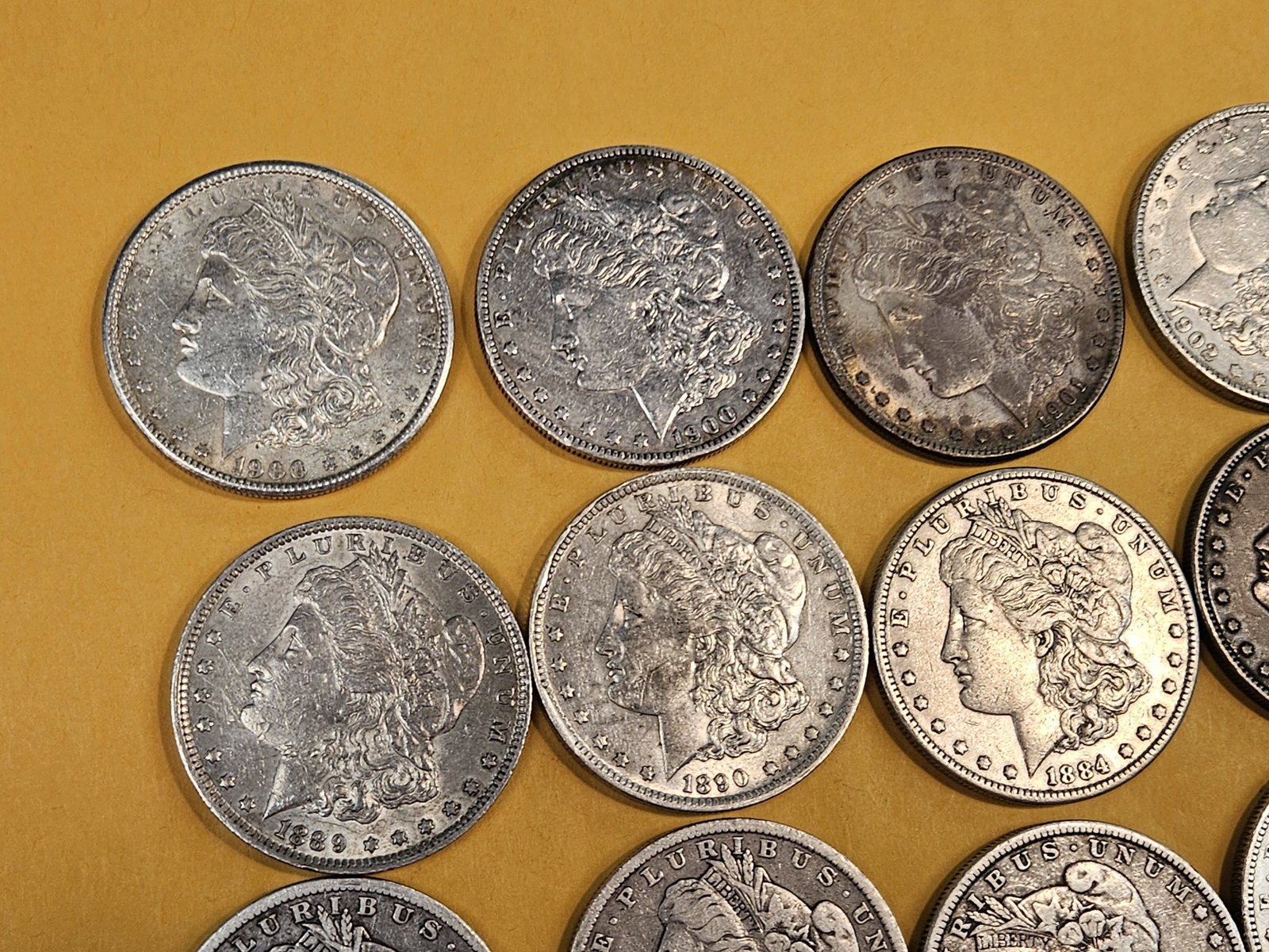 ** FULL ROLL ** Twenty Morgan Silver Dollars - 2